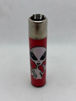 MECHERO CLIPPER ALIEN - ROJO - MADE IN SPAIN
