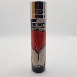 MECHERO CLIPPER CULOT ROJO - MADE IN SPAIN