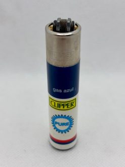 MECHERO CLIPPER GAS AZUL PURE