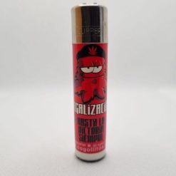 Red and white Clipper lighter Los Cogollitos collection Legalization Now available in Mundo Clipper!