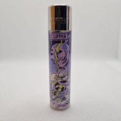 CLIPPER LIGHTER ABSTRACT WOLF DOG