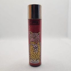 MECHERO CLIPPER TIGRE DE COLOR ROJO
