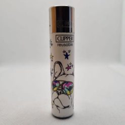 MECHERO CLIPPER REUSABLE - PERRO CON GAFAS