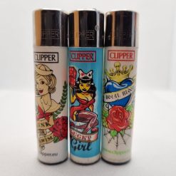 CLIPPER LIGHTERS LUCKY GIRL - MADE IN SPAIN