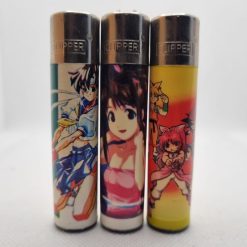 CLIPPER LIGHTERS MANGA CHARACTERS - MADE IN SPAIN