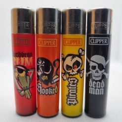Original Pirata Clipper lighters made in Spain. A series of 4 Clipper lighters without gas of characters from the pirate universe for all Clipper lighter collectors around the world. A collection of Clipper lighters perfect for all fans of the pirate world.