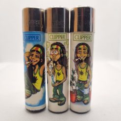 MECHEROS CLIPPER RASTAFARI CON CAMISETA AMARILLA