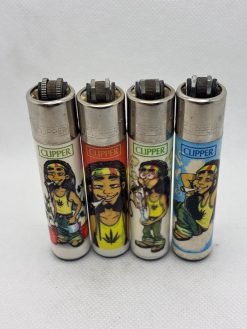 CLIPPER LIGHTERS RASTAFARIAN - MADE IN SPAIN