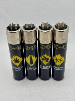 MECHEROS CLIPPER SEÑALES DE ATENCIÓN - made in Spain