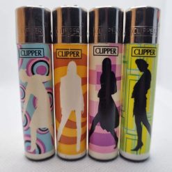 Original Clipper lighters edition Silhouettes of complete characters made in Spain. A series of 4 Clipper lighters without gas from the universe of characters for all Clipper lighter collectors around the world. A collection of Clipper lighters perfect for all fans of Clippers collecting.