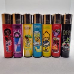 Original Clipper lighters for drinks made in Spain. A series of 7 gasless Clipper lighters for all Clipper lighter collectors around the world. A collection of Clipper lighters perfect for all fans of refreshing drinks.