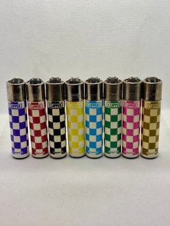 MECHEROS CLIPPER CUADROS DE COLORES - Made in Spain