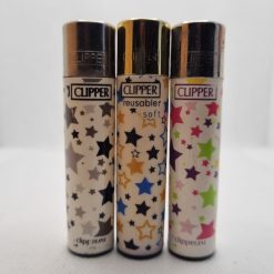 MECHEROS CLIPPER ESTRELLITAS DE COLORES