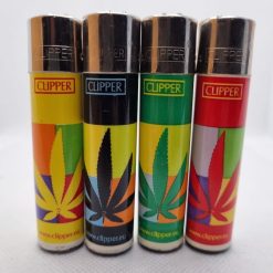 MECHEROS CLIPPER MARIHUANA VARIOS COLORES