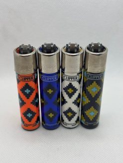 MECHEROS CLIPPER CRUZ DE COLORES - MADE IN SPAIN